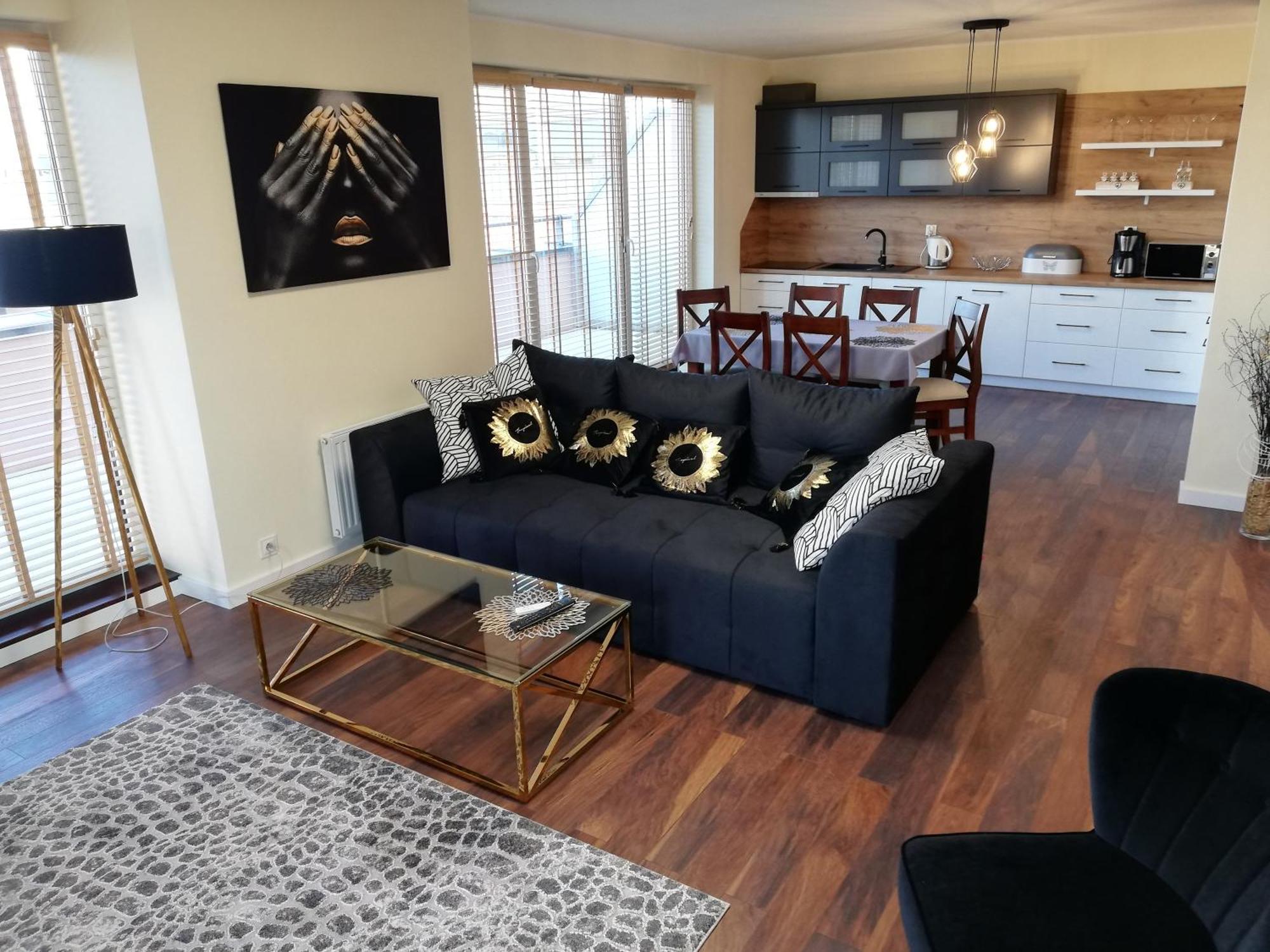 Apartament 80M2 Z 70M2 Tarasem -W Pelni Wyposazony - Wyjatkowe Centrum Miasta Wloclawek Luaran gambar